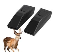 Car Deer Whistle - 1 Pair Ultrasonic Protector, Deer Warning Whistles Device, Ultrasonic Horns | Animal Alert Protectors For Night Highway Camping Road Trip Driving Commute Hiking Wildlife