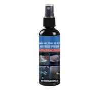 Car Deicer Spray - 100ml Long-Lasting Multi-Purpose Defroster | 4.1x4.1x14.8cm Packaging, 120g Weight, 2-Year Shelf Life | Ice Melting Snow Remover for Car, Trucks