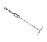 CAR DENT PULCER - Outil de débosselage | Kit de réparation de bosses | T Bar Scratch Remover avec 10 onglets d'extraction remplaçables | Acier au carbone pour enlever l'extracteur