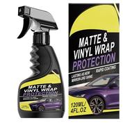 Car Detailer Spray - 120ml UV Protection Hydrophobic Auto Detailing, Interior Vehicle Cleaner Spray for Dashboard Door Panel Seat, Stain Dust Oil Film Removal, Car Interior Shine Protectant