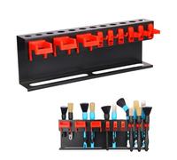 Car Detailing Organizer, Air Tool Organizer, Wall Mount Spray Can Holder, Detailing Bottle Holder, Multi-functional Air Tool Rack, Wax Can Holder, Car Detailing Rack, Air Tool Rack For Detailers