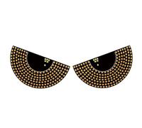 Car Devil Eyes Light - LED Eyes Windshield, Full Color Dynamic Flexible LED Programmable Display, Car Decoration Expression Light, Auto Window Lamp For Cars, Sedans