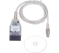 Car Diagnostic Tool Cable K+DCAN OBD2 USB interface avec interrupteur -remplacement pour la série 1 E81 E82 E83 E87 E88 20042011