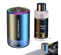Car Diffuser Freshener, Vehicle Perfume Machine, Aromatherapy Mist Spray, Starry Top Design, Air Fragrance Dispenser for Car Interior, Commute, Road Trips, Daily Driving