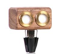 Car Diffuser, Perfume Bottle, Reusable Freshener Decor, 3.5/2/2cm Wooden Vent Aromatherapy, Hanging Fragrance Refill, 4-Pack Scented Ornament for Auto Interior