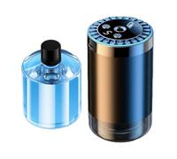 Car Diffuser, USB Smart Humidifier, 2.56x2.56x4.33 inches 7 Color Starry Light, Vital Oil Diffuse, Compact Design, Perfect for Indoor Relaxation, Home, Studio, Nursery, Travel, Bedroom