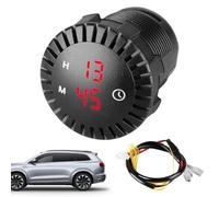 Car Digital Clock - LED Displ ay Waterproof Watch