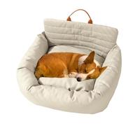 Car Dog Bed | Waterproof Cat Kennel for Car Seat | Comfortable Small Dog Car Seat and Travel Carrier Bed, Fits Pets Up to 10kg for Safe, Cozy Travel, Travel Bed for Dogs in Cars