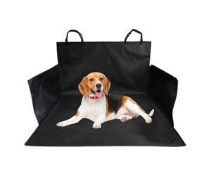 Car Dog Mat Backseat Protector, Non-Slip Dustproof Dogs Seat Cover with Storage Pockets for Trucks and Cars, Scratch-Resistant Pad for Long Road Trips, Outdoor Adventures, Easy Vehicle Cleaning