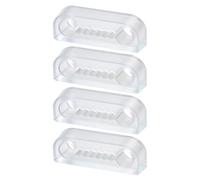 Car Door Bumpers - 4pc Shock Absorbing Silicone, Universal Sound Dampening Pad Silent Closing | Buffer Guard Vibration Reduction Protector For Trailer, Automotive SUV RV Sedan