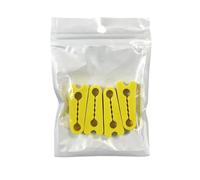 Car Door Damper - 4 Piece Silicone Silent Shock Absorber Guards | Anti Collision Door Lock Protection Cover Noise Reducing Buffer Pads for Vehicle, Garage, Parking Trailer