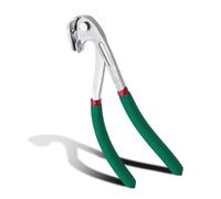 Car Door Fender Panel Crimp Dent Edge Pliers, Heavy-Duty Metal Edge Repair Tool for Auto Body, Door, and Fender Restoration, Rubber Handle Garage Hand Tool for DIY Car Repair and Maintenance