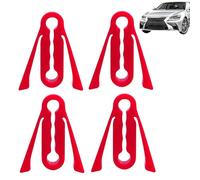 Car Door Latch Covers - Car Door Lock Protector, Silent Doors Lock Pad, 4 pièces Shock Absorption Protector - Noise Reduction Cars Doors Locks Protective Cover, For Interior Automotive Suv Truck