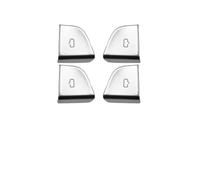 Car Door Open Button Sticker for Tesla for Model 3 Highland for Model Y for Juniper Door Window Switch Button Decoration Patch Trim Interior Cons