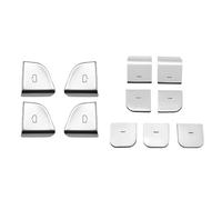 Car Door Open Button Sticker for Tesla for Model 3 Highland for Model Y for Juniper Door Window Switch Button Decoration Patch Trim Interior Cons
