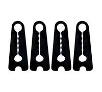 Car Door Shock Absorber - 4 Piece Silicone Buffer | Multi-level Cushioning Protection Door Shock Absorber For Drivers Trailer Vehicle Garage Parking Noise Reduction