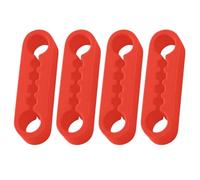 Car Door Shock Absorber Pads - Elastic Buffer for Noise Reduction | Thick Silicone Gaskets with Self-Adhesive Backing & Compression Dampening Rings for SUV, Minivan, Trailer and