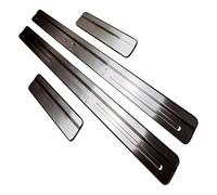 Car Door Sill Protector for Nissan for Qashqai 2016-2025, Stainless Steel Kick Plate Guard with Welcome Pedal Cover, Scuff Guard Threshold Protection