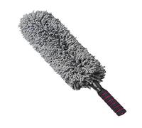 Car Duster with Extendable Handle | Soft Microfiber Gentle Car Wax Brush for Maintenance | Multi Functional Duster for Cars/Home/Office | Long Lasting ABS & Stainless Steel