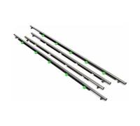 Car Edge Trim Seal Pad Pour CRV Pour CR-V 2007-2011 Moulure Porte Chromée Noire Garniture Ceinture Joint Vitre Extérieure Ceintures Joints Fenêtre