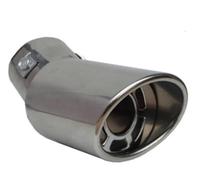 Car End Pipes Accessoires universels pour voiture silencieux d'échappement pour Gladiator(Brun)