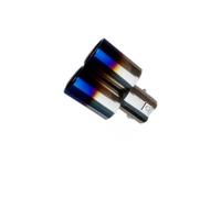 Car End Pipes Accessoires universels pour voiture silencieux d'échappement pour Gladiator(Gold)