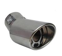 Car End Pipes Accessoires voiture universels tuyau d'échappement silencieux queue gorge pour REIZ pour PRIUS pour COROLLA pour Highlander(Brun)
