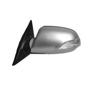 Car Exterior Side Mirror Assembly Pour Hyundai Pour Elantra 2008-2010 Avec Lentille Réglable Clignotant Ensemble Rétroviseur Voiture À 3/5 Fils Rétroviseur extérieur(Gris foncé)