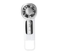 Car Fan With LED Display - 199 Speeds, USB Charging, 16°C Cooling, Clip/