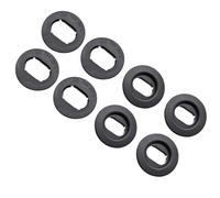 Car Floor Mat Fastener Clips Carpet Oval Clamp For VW for Golf 4 5 for GTI for Seat for Leon 1 for Skoda for Octavia for Fabia OE 3D0864851B41 3D0061795B41(Black)