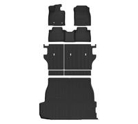 Car Floor Mats Cargo Liner Trunk Pad Anti-Slip Backrest Accessories