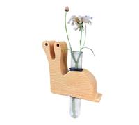 Car Flower Vase - Hydroponic Plant Holder Diffuser, Wooden Aromatherapy Decor, Glass Parfum Planter Accessory, Elegant Auto Intérieur Ornament | Compact Fragrance Display For Vehicle, Home, Office