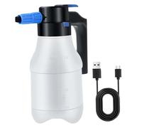Car Foam Sprayer, 1.5L Electric Pressurized Foam Spraying, Easy to Use, Effortless Foaming Production, Portable Foams Cannon with USB Cable for Car Cleaning and Garden Use, 24x19x15cm