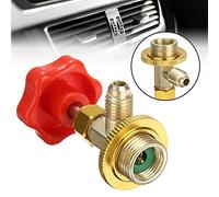 Car Frigorigènes Ouvert 1pc SAE Auto AC Can Tap décapsuleur R134a M14 / 1/4" Switch antifuite