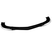 Car Front Bumper Lip Spoiler Splitter Cover Guard For Benz C for Class W204 C63 for AMG 2007-2010 Body Kits Aprons Trim Auto Parts(Glossy black)