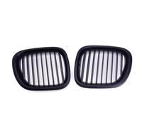 Car Front Grill Kidney Grilles Grille calandre pare-chocs avant en maille simple pour BMW E30 Z3 1996 1997 1999 2000 2001 2002(Matte black)