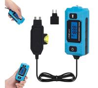 Car Fuse Tester & Relay Tester, 20A 48V High-Precision, 2-in-1 Power Short Finder, Car Relay Fuse Blade Checker with LED Display and Light