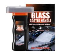 Car Glass Cleaner - Automotive Window Brush for Detailing | Oil Film Removal Tool with Compact Design, Efficient Windshield Mirror Cleaning Solution for Vehicle Maintenance Home Garage Use