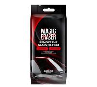 Car Glass Oil Film Remover, 5-Piece Automotive Cleaner Sponge Set, Vehicle Cleaning Supplies for Detailers, Drivers, Road Trips, Trucks, RVs, Sedans, Enthusiasts