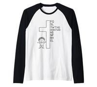 Car God Loved The World Cross Faith Manche Raglan