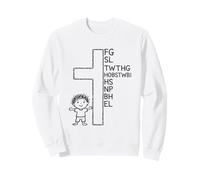 Car God Loved The World Cross Faith Sweatshirt