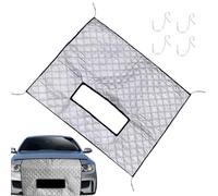 Car Grille Net - High-Density Perfect Coverage Front Grill Cover, Heavy-Duty Windshield Protector - for Outdoor SUV RV Truck Cargo Van Vehicle Winter Garage | 39.37x27.56 inches