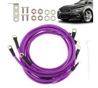 Car Grounding Kit - Automotive Grounding Wire System, Performance Upgrade | High Performance Electrical Stabilization Enhancement, Engine Ground Cable Assembly for Improved Power Resp