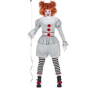 Car&Gus Déguisement de Clown Térrifiant pour Femme