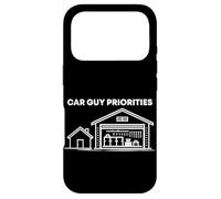 Car Guy Priorités Car Amateurs de Voiture Pièces de Voiture Mécanicien Automobile Coque pour iPhone 17 Pro