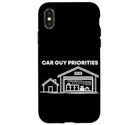 Car Guy Priorités Car Amateurs de Voiture Pièces de Voiture Mécanicien Automobile Coque pour iPhone X/XS