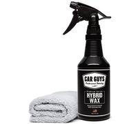 CAR GUYS Cire hybride en spray | Cire de voiture avancée | Durable et facile à utiliser | Sans danger sur toutes les surfaces | Kit de 510,3 g avec serviette