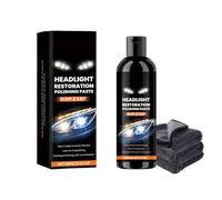Car Headlight Restoration Kit, Professional Headlight Cleaner & Polishing Compound, Car Headlight Cleaner for Clear & Night Driving (1PCS)