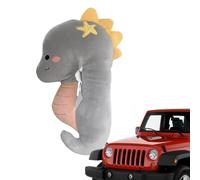 Car Headrest Tissue Holder Plush Backseat Tissue Organizer