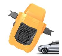 Car Heater - Portable 12V Defroster Fan, Quick Heating Auto Device, Plug In Engine Warmer with Strong Airflow, Lightweight Compact Design | for SUV Truck RV Tractor Trailer Winter Driving Safety